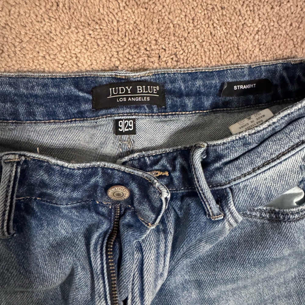Judy Blue Classic Denim Straight Jeans